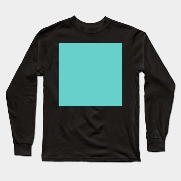 Cool Mint Long Sleeve T-Shirt by taoistviking